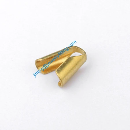 2013 Ювелирная фурнитура Концевая заглушка цепи для обжима кожаного шнура