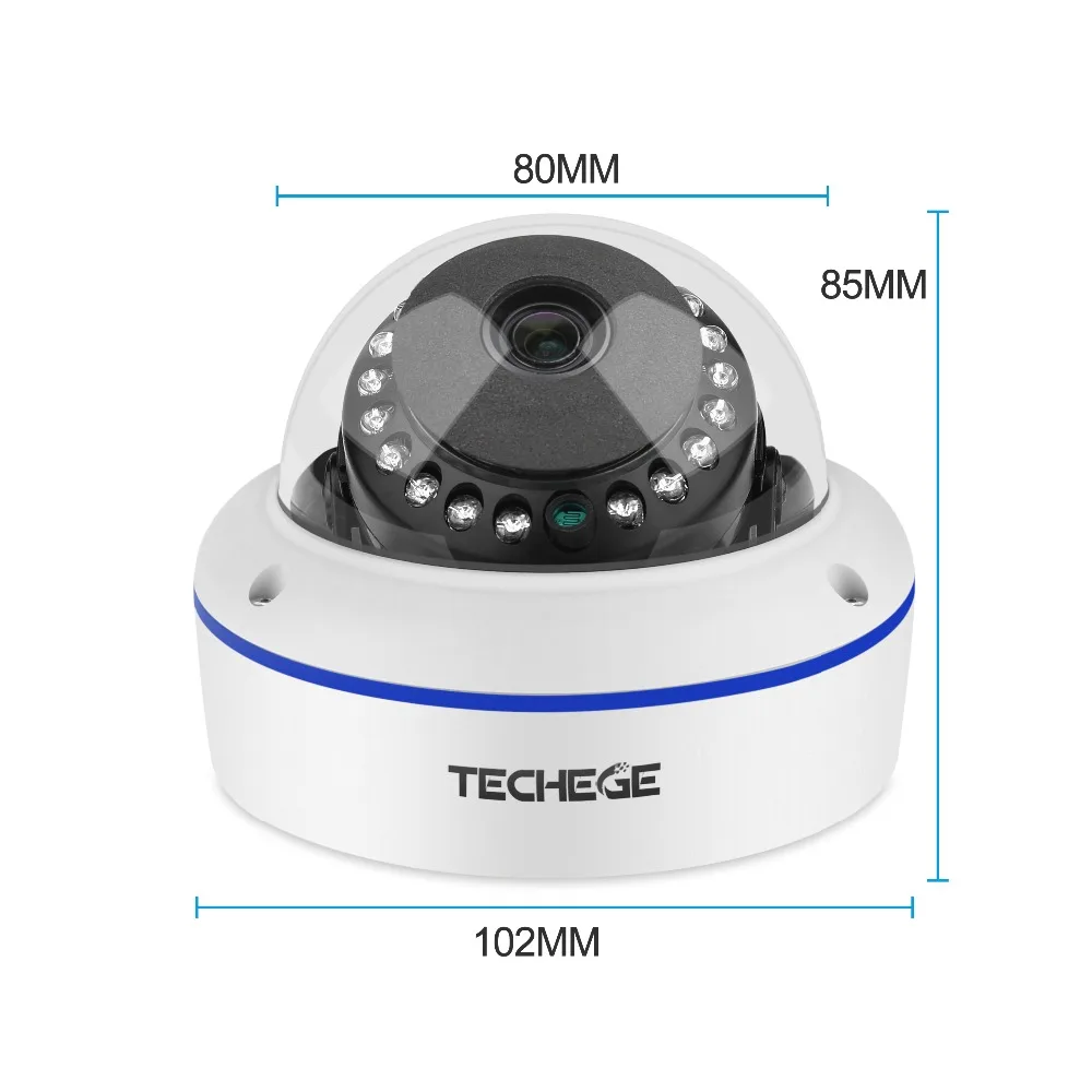 Techege 8CH POE NVR комплект 1080P CCTV система 2MP IP камера Аудио запись водонепроницаемый детектор движения видео система безопасности