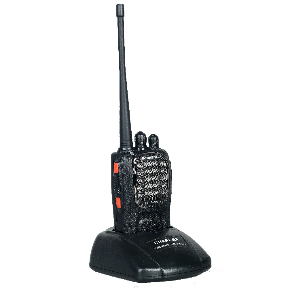 Baofeng BF-758a Walkie Talkie 10 КМ 6 Вт Двухстороннее Радио Pofung bf 758a cb радио сканер | Мобильные