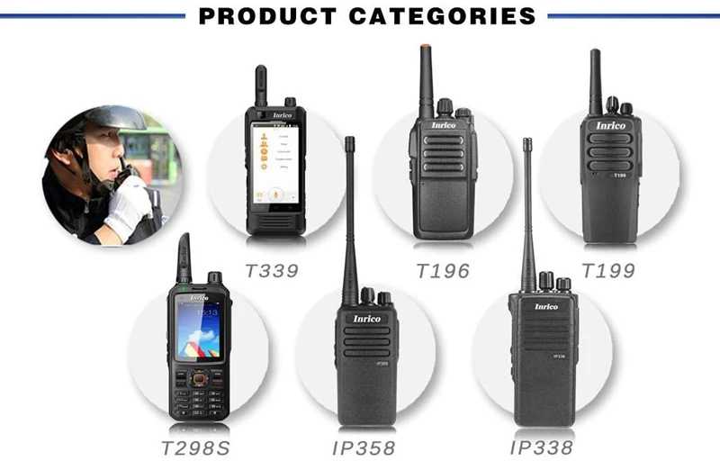 4G Zello рация с GPS трекером Сетевая Поддержка GSM телефон рация INRICO T298S 3500 мАч батарея CE FCC Rohs сертификат