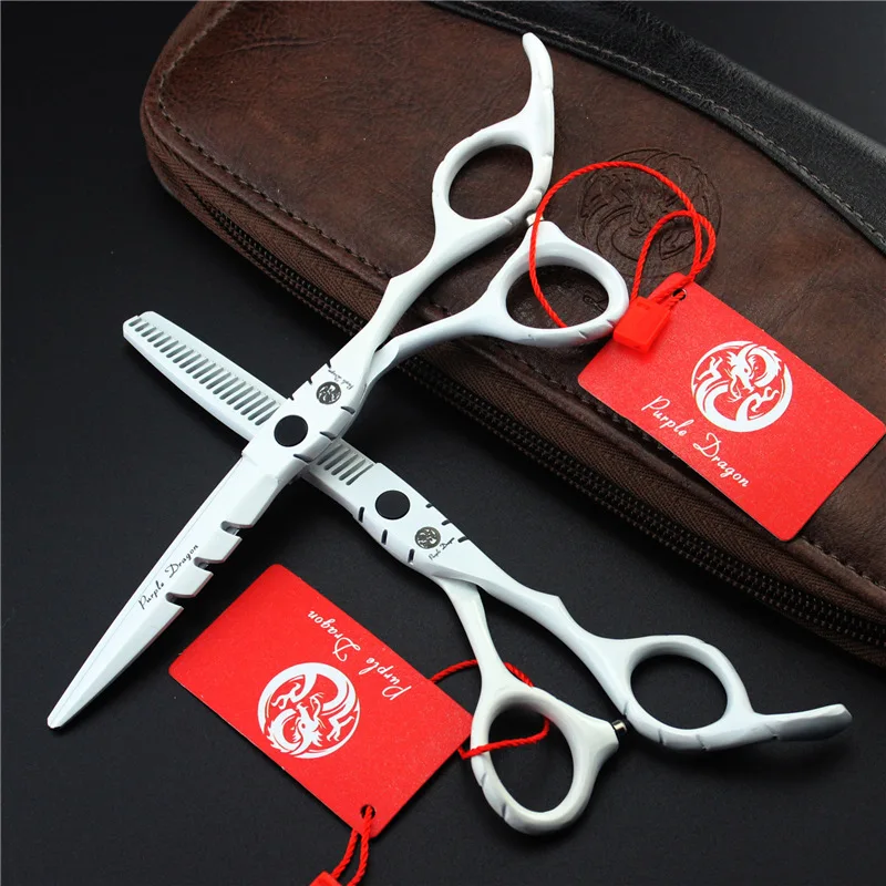 Профессиональный инструмент для укладки волос с фиолетовым драконом 6 дюймов 440C