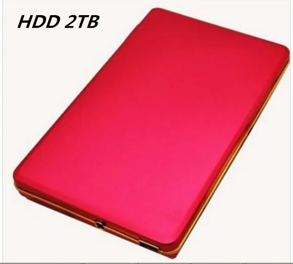 Новый 2016 Жесткий диск 2 ТБ hdd 2.5 &quot2.0 Портативный USB Диск HDD Черный Внешний 3 Год