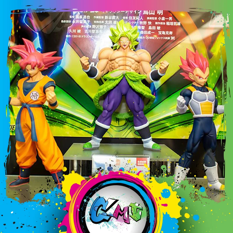 CMT Banpresto Dragon Ball Супер DBS фильм Cyokoku Buyuden Saiyan Broly полный Мощность Бог Сон Гоку Вегета