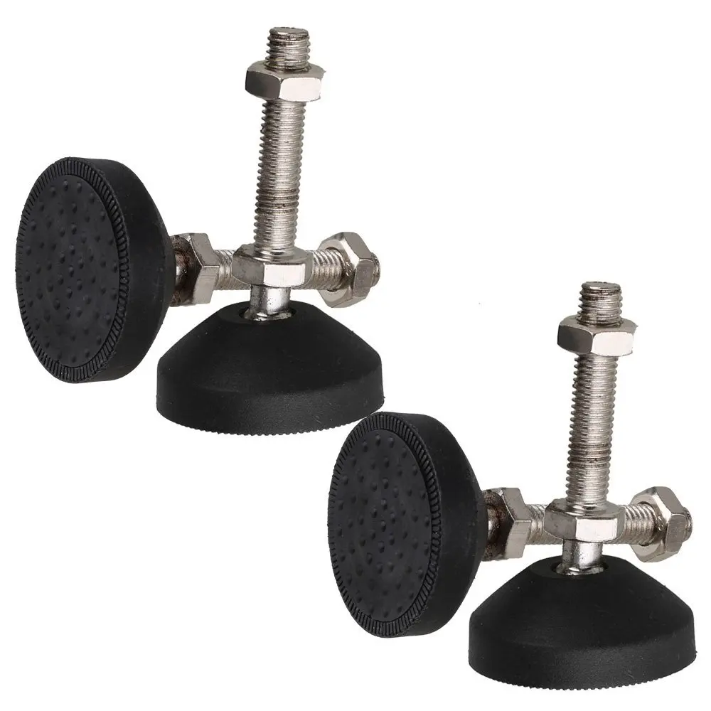 Регулируемые выравнивающие ножки M8 черные мебели скользящие ножки|Ролики| |