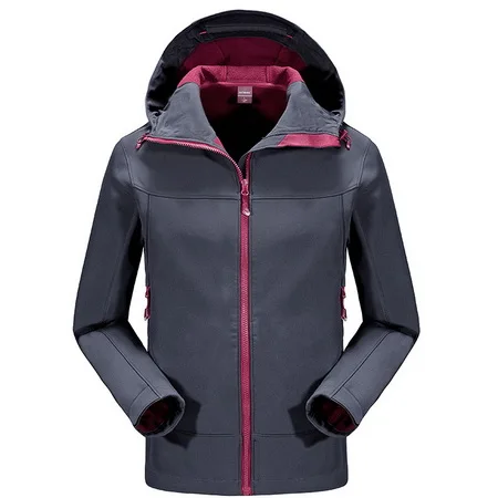jacket gray LOMAIYI, мужские зимние штаны, мужские теплые флисовые брюки с подкладкой, мужские повседневные Водонепроницаемые брюки, Мужская одежда,, брюки карго, AM091 - Цвет: jacket gray
