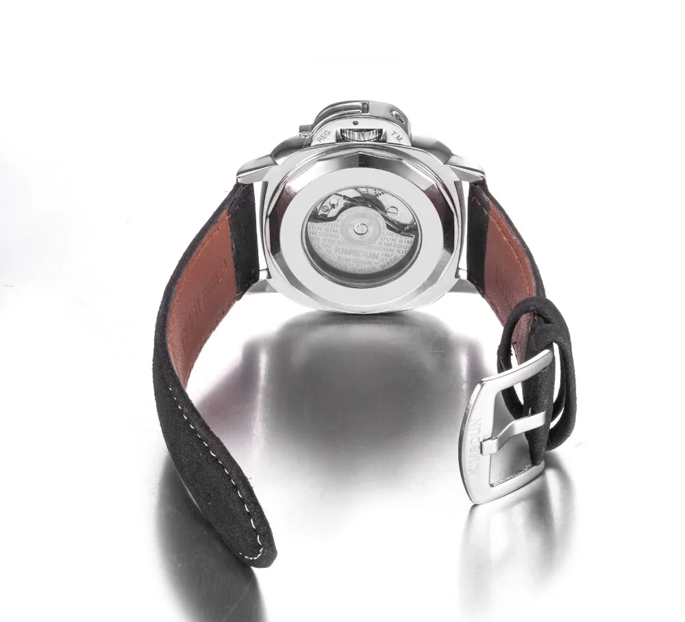 

KIMSDUN Men's Automatic Mechanical Watch Fashion Luxury Sports Transparent Trend Personality Business Clock Relogio Masculino