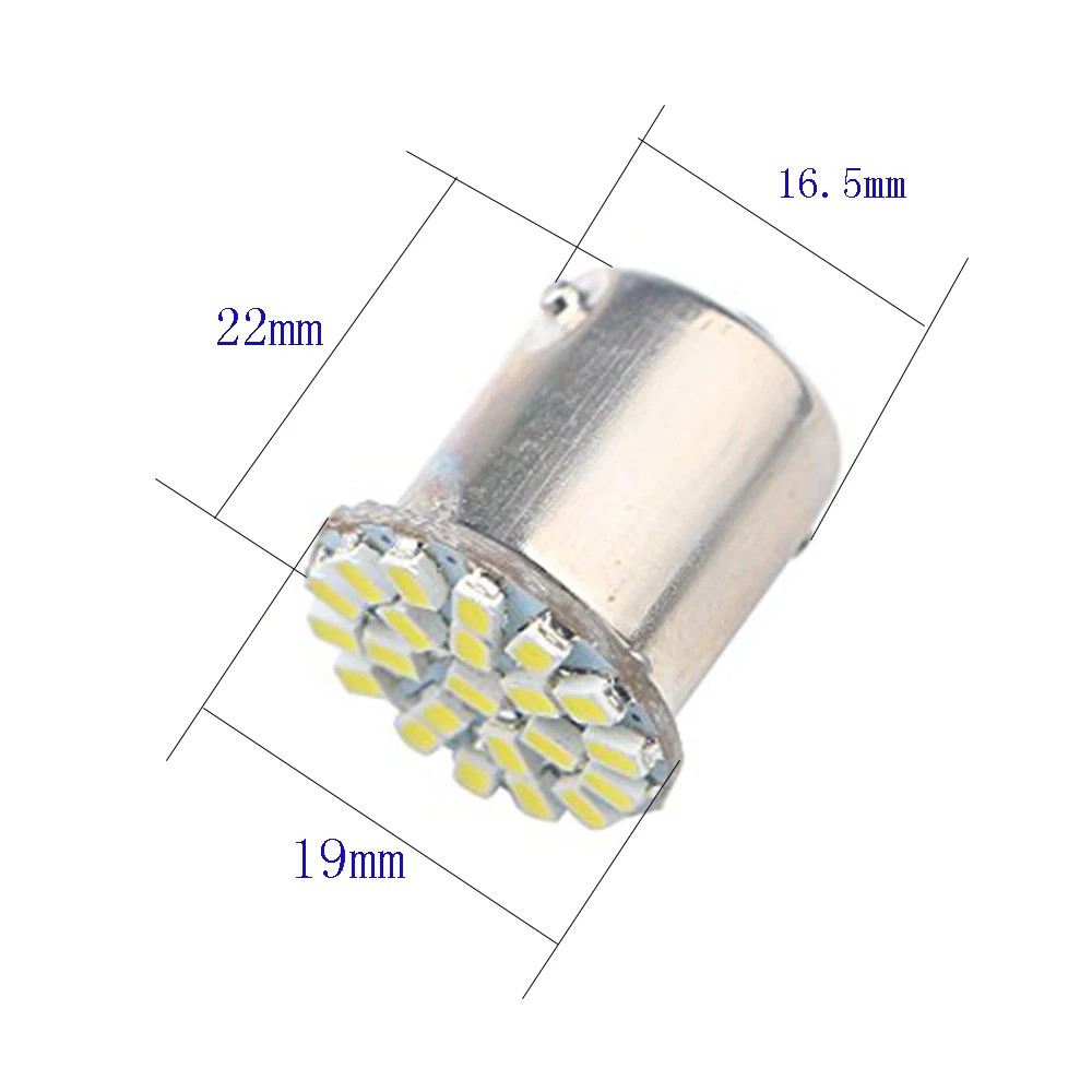 Yushuangyi 10 шт./лот 1156/BA15S 1157/BAY15D 3156 3157 7443 7440 светодиодный стоп сигнал поворотный свет