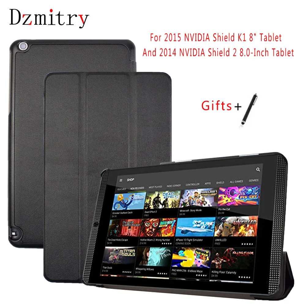 Чехол для NVIDIA SHIELD Tablet K1 8 0 ультратонкий кожаный чехол книжка 2015 Nvidia Shield / 2014 2