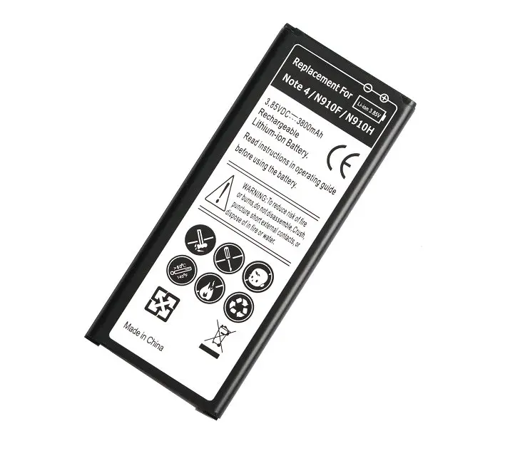 2x3800 мА/ч EB BN910BBE U/K Замена литий ионная аккумуляторная батарея для Samsung Galaxy Note 4