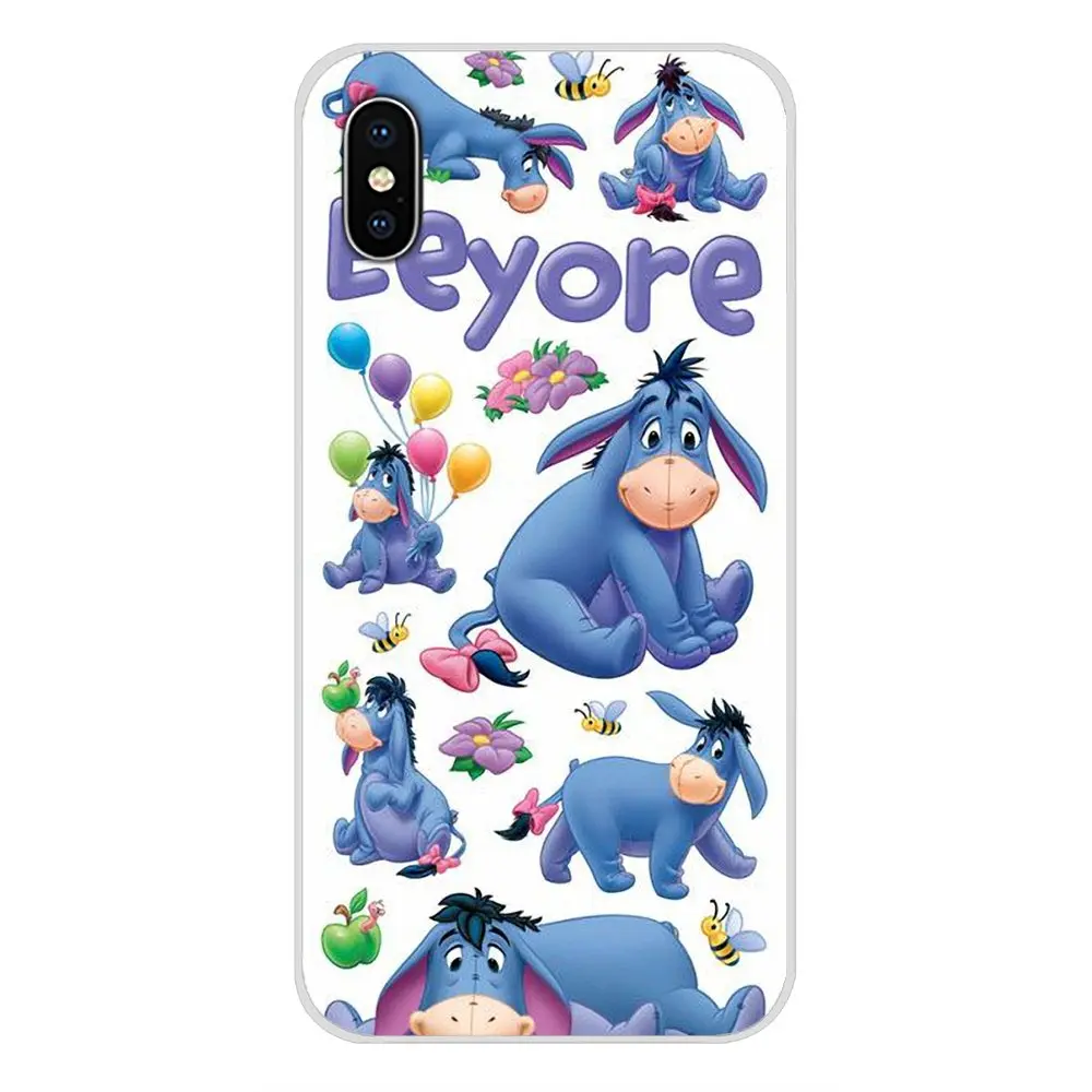 Для Nokia 2 3 5 6 8 9 230 3310 1 7 Plus для LG Q6 X Power cartoon donkey art Eeyore аксессуары чехол