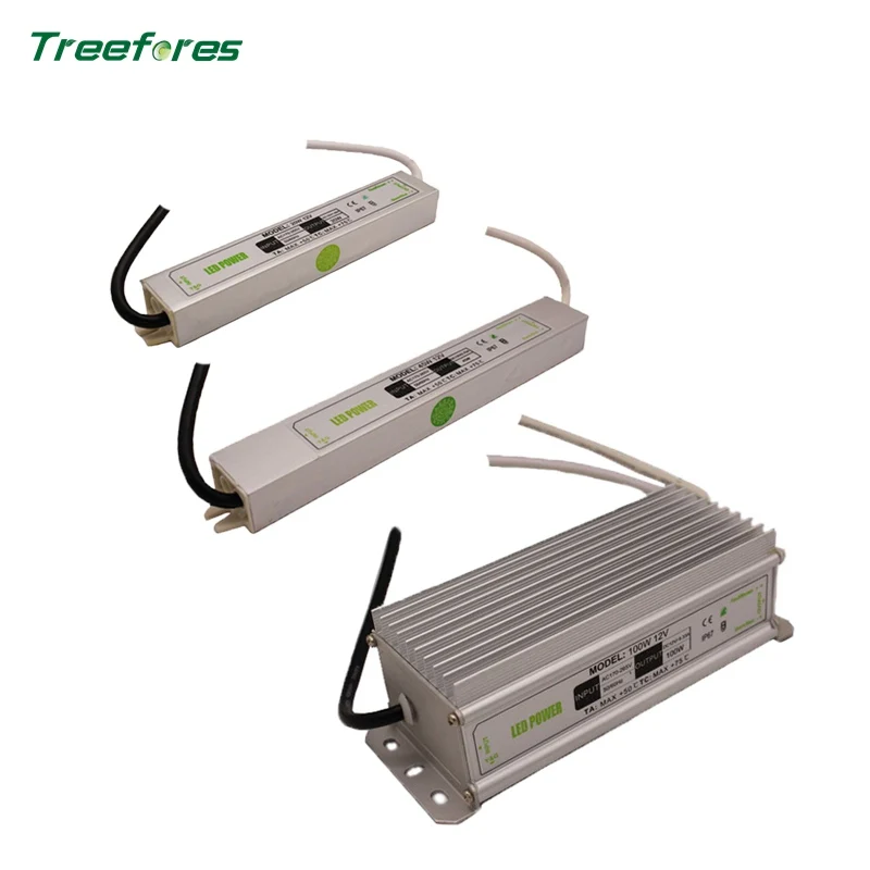 IP67 Водонепроницаемый DC12V 20 Вт 45 100 AC170 265V трансформаторы светодиодный драйвер