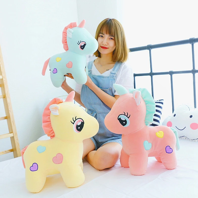 Лидер продаж плюшевая игрушка Kawaii Unicorns в виде единорога кукла каваи подвесное