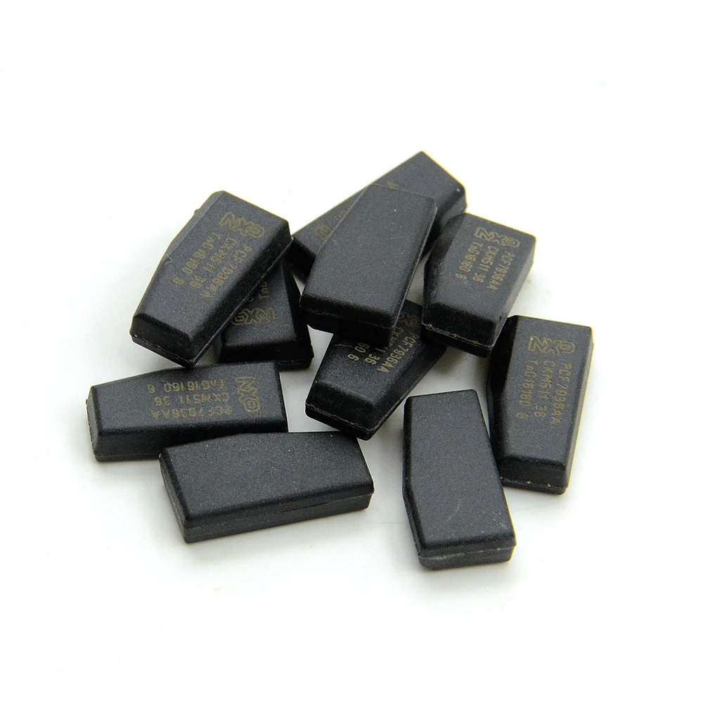 10pcs/lot Car key transponder Blank PCF7936AA chip can replace Original 7936AS Programming Copy Replace lost |