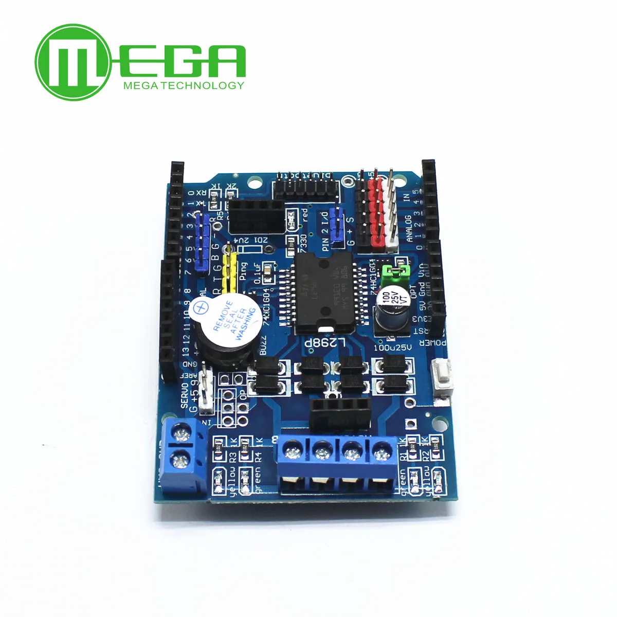 Умная электроника L298P Мотор Щит привод для arduino Diy Kit | Электронные компоненты и