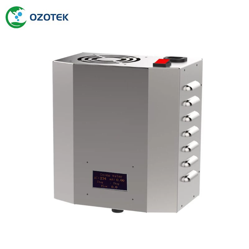 

New OZOTEK ozone generator water TWO004 5000MG/H for water disinfection 1.0-3.0 PPM free shipping
