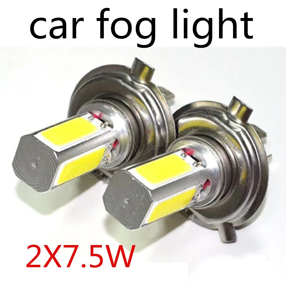 2 шт. Автомобильные светодиодные лампы H4 7 5 Вт 12 В|auto fog|cob car ledcar led |
