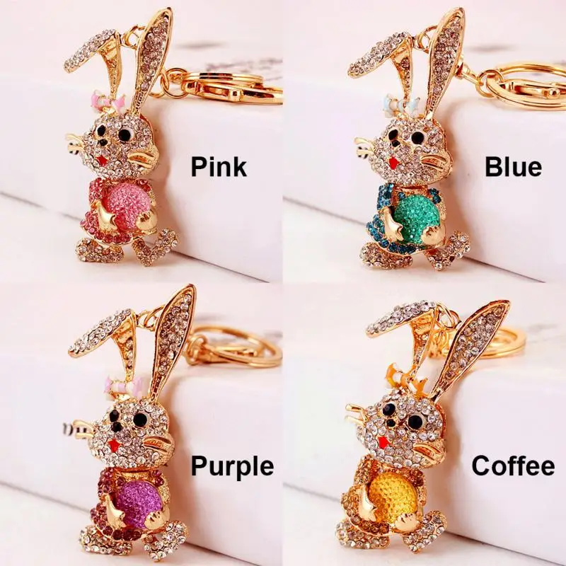 Новое поступление милые животные кролик брелок и кулон Для женщин Мода Стиль 2018