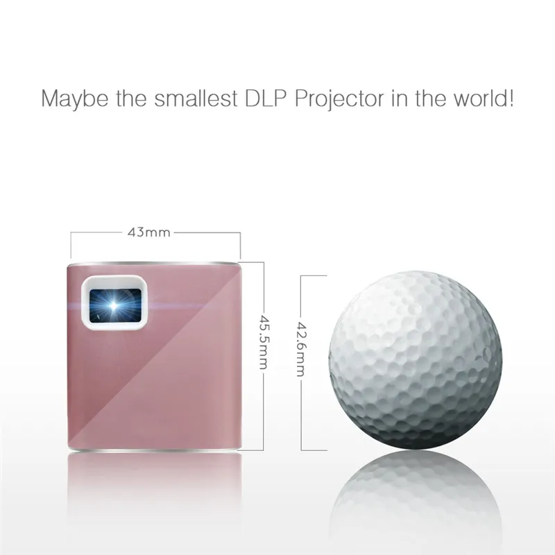 Новый WI FI Проектор Pico DLP Домашний Кинотеатр Беспроводной Мини Подключения