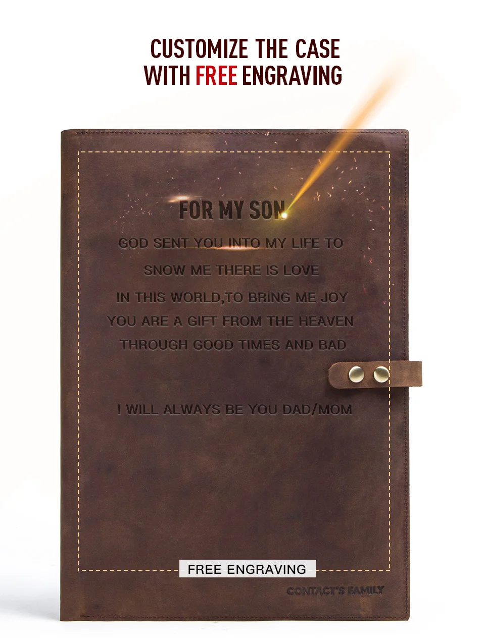 Luxury Retro Cow Leather Case Cover For iPad 9.7 5 6 Air 1 2 Mini MacBook Pro 9.7 10.5 11 10.2" Tablet Sleeve Pouch Notebook Bag