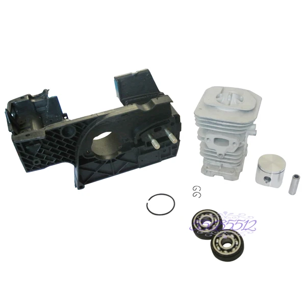 38 мм цилиндр поршень Кривошип корпус подшипника комплект ПОДХОДИТ HUSQVARNA 137 142