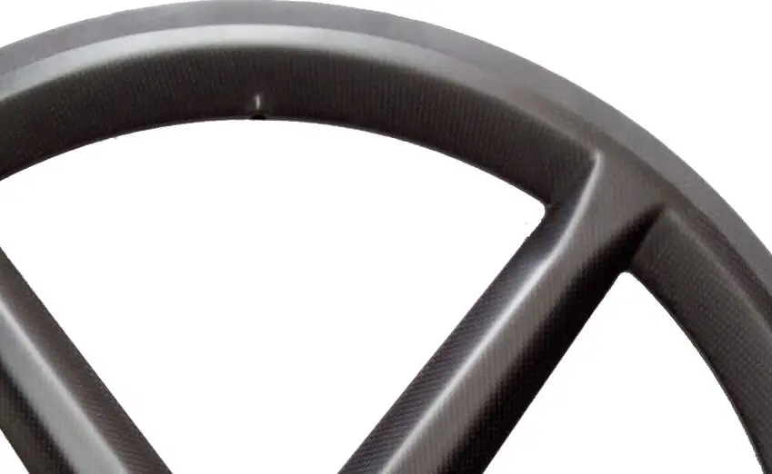 Углеродное 5 спицевое колесо дорожное фиксированное зубчатое полностью