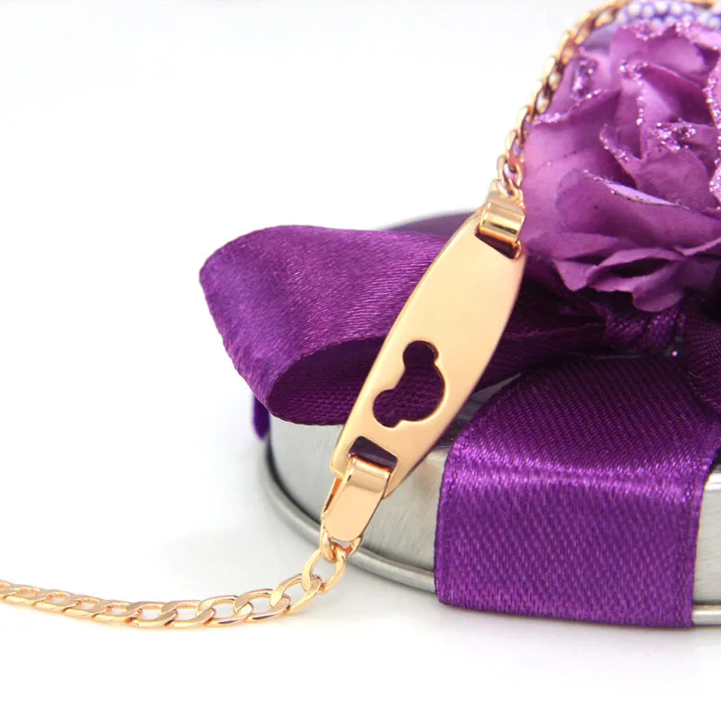 Детский браслет с мышками 16 5 см Bebe Pulseira ювелирное изделие для детей B0342|jewelry