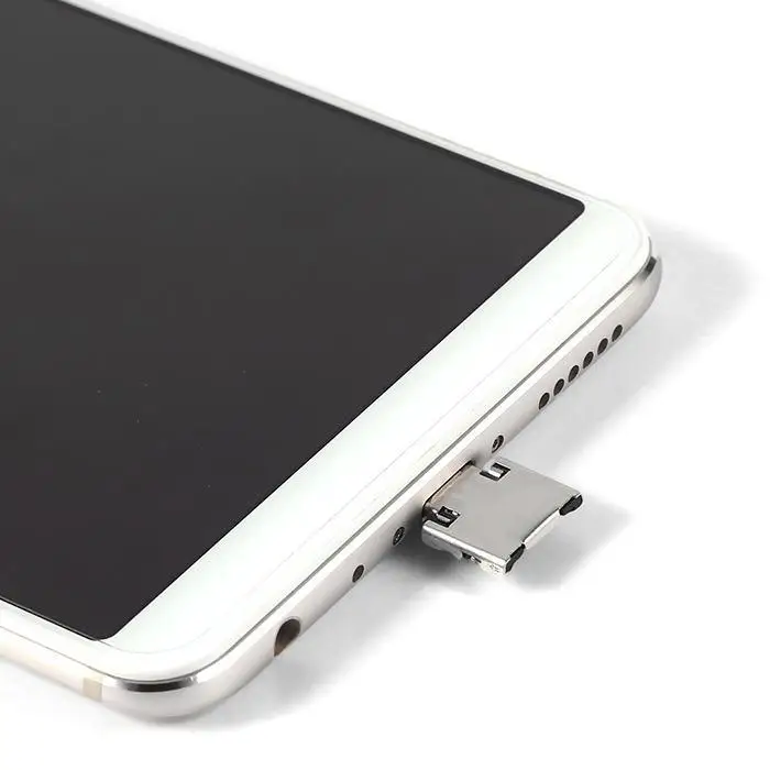 Многофункциональный USB кард-ридер Micro USB OTG адаптер поддерживается для Android USB OTG и type-C с поддержкой смартфона NK-Shopping