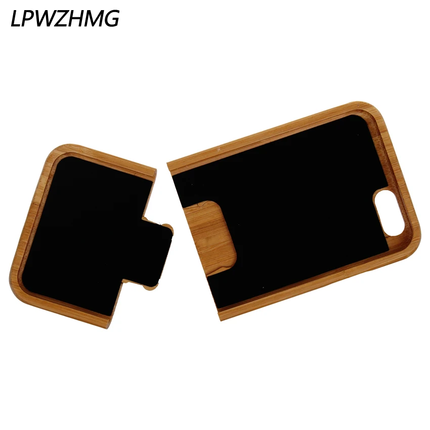 LPWZHMG Nature Wooden Phone Case Cover For Apple iPhone 5 5S SE 6 6S 6Plus 7 Hard Back Solid Protection Shell |