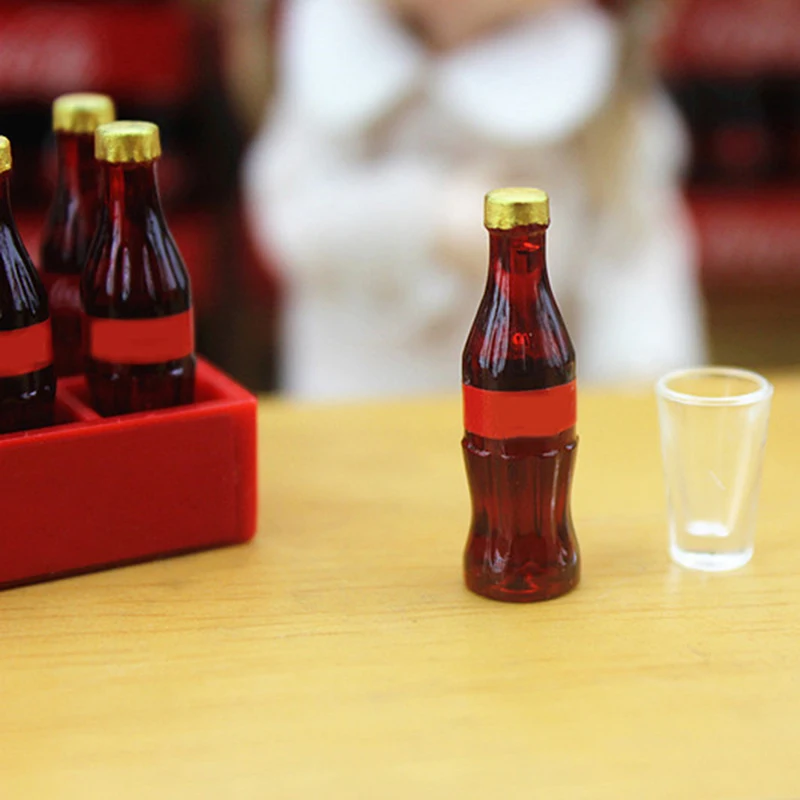 Милые Мини куклы Cola 1:12 миниатюрная модель кукольного дома аксессуары для домика