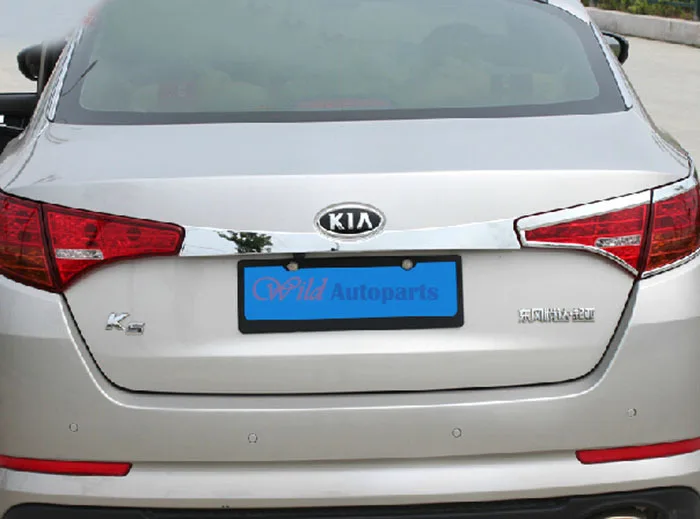Абс хром зад дверь крышка багажника накладка для Kia K5 оптима третье поколение|trunk