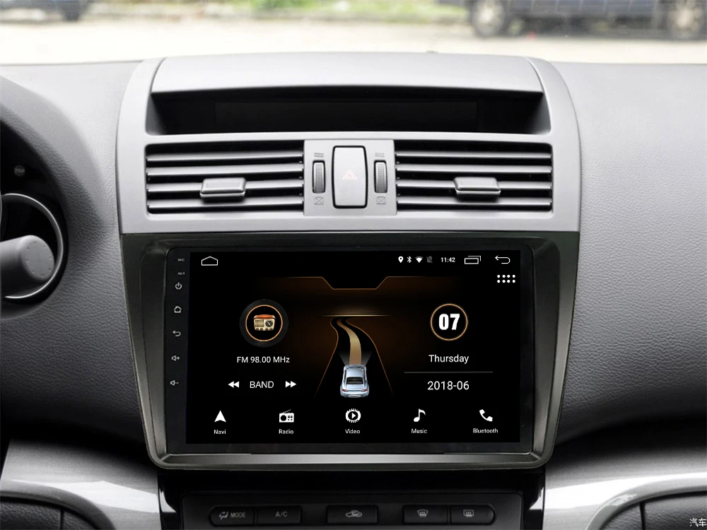 4G LTE wifi Android 8 1 Автомобильный gps мультимедийный видео радио плеер в тире для Mazda 6 2009