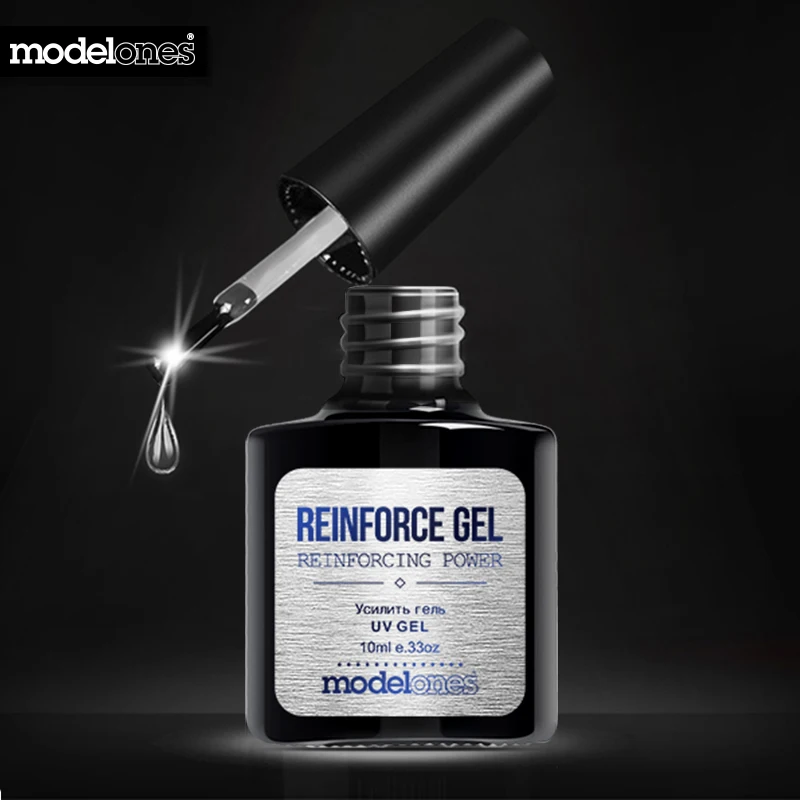 Укрепляющий Гель лак для ногтей Modelones УФ Базовое покрытие праймер верхнее гель