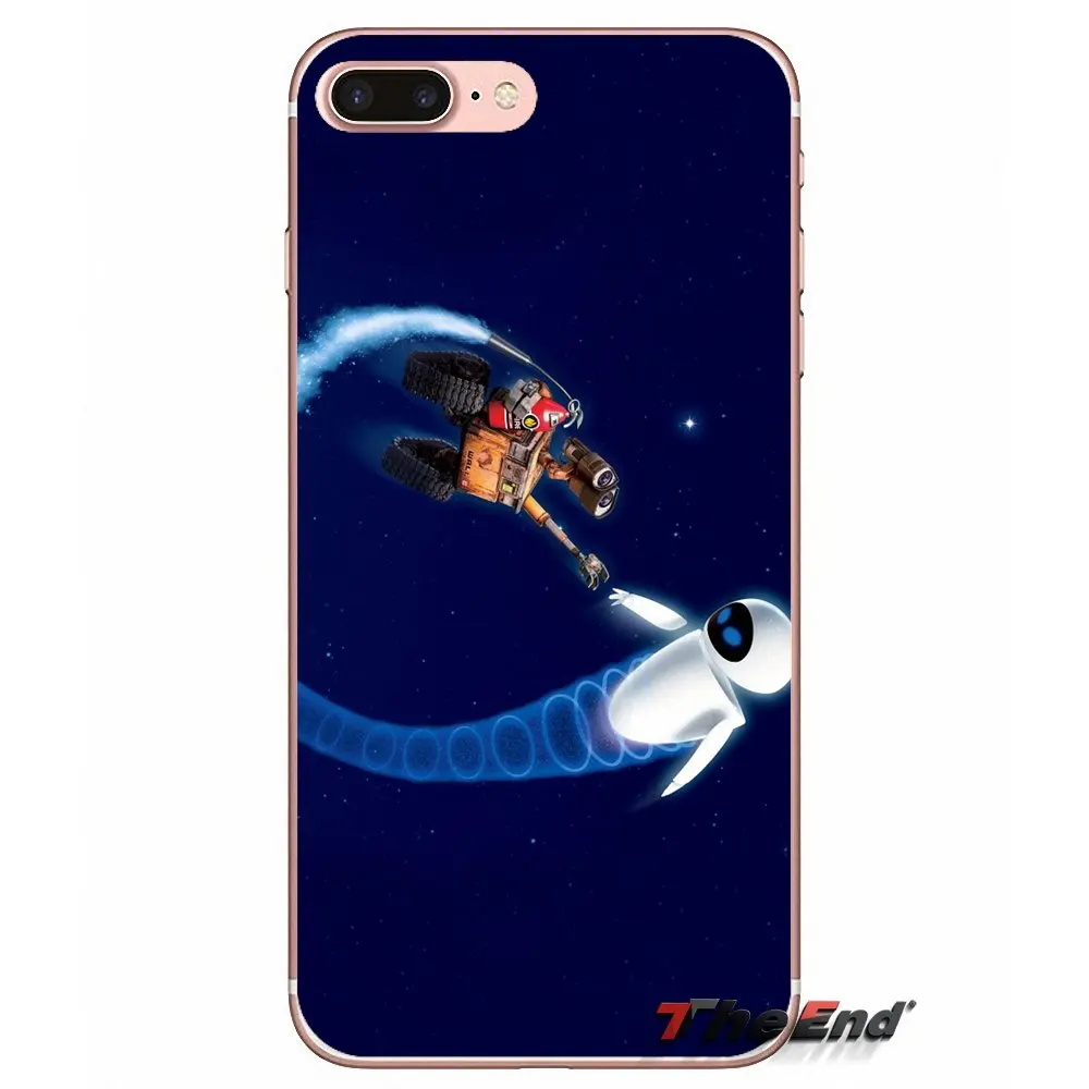 Для HTC One M7 M8 A9 M9 M10 E9 Plus Desire 630 530 626 628 816 820 Motorola G G2 G3 Wall-E Robot Wall E Movie Clear TPU чехол |