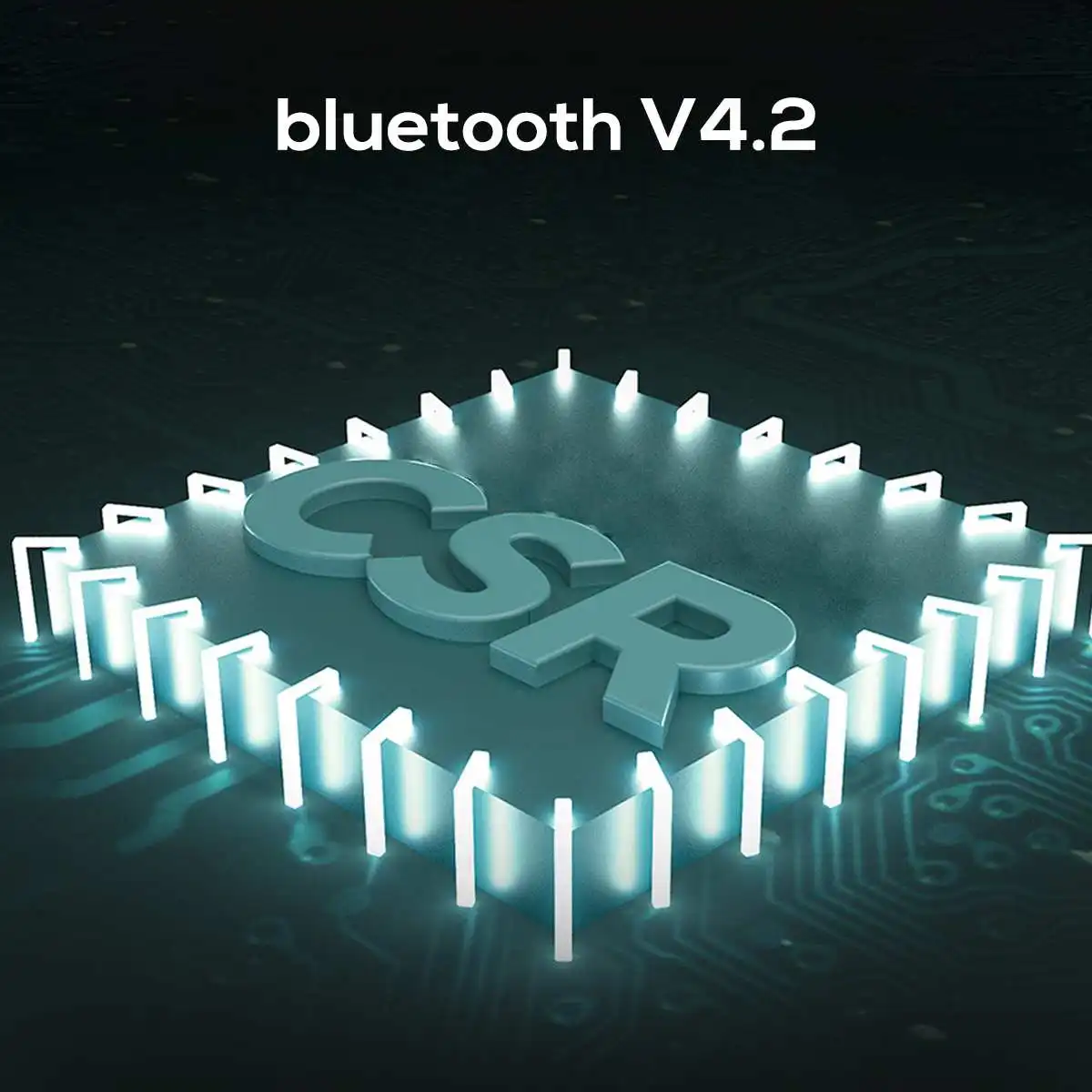 Беспроводные bluetooth наушники EQ режим Hands-free Bass стерео Hi-Fi гарнитура светодиодный складной Накладные наушники с микрофоном для iPhone