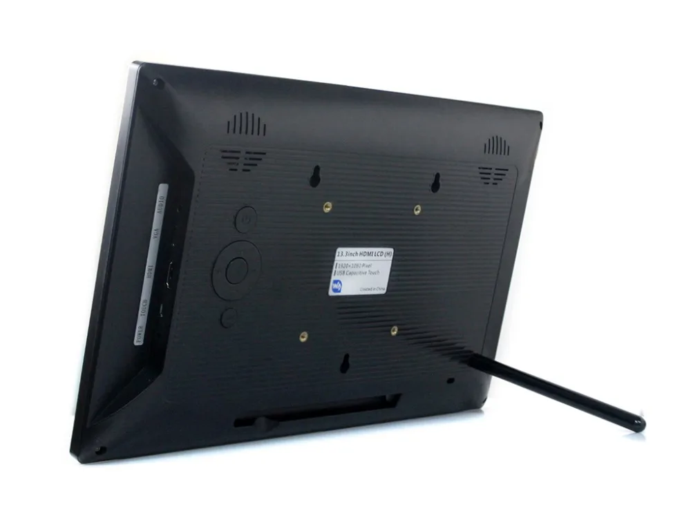 13 3 дюймовый HDMI LCD (H) IPS дисплей с крышкой из закаленного стекла работает как