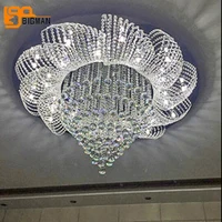 Fast Shipping Modern Crystal Chandelier Lighting Fixtures AC110V 220V Luxury Living Room Lamp