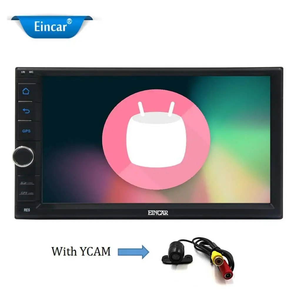 Android 6 0 двойной Din 7 ''gps Автомобильный плеер в тире навигации Bluetooth/Радио/WiFi/1080 P