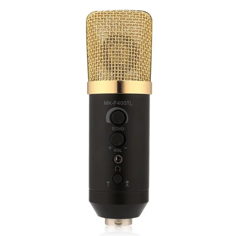 MK F400TL USB Студийный микрофон конденсаторный звук микрофоны для компьютера караоке