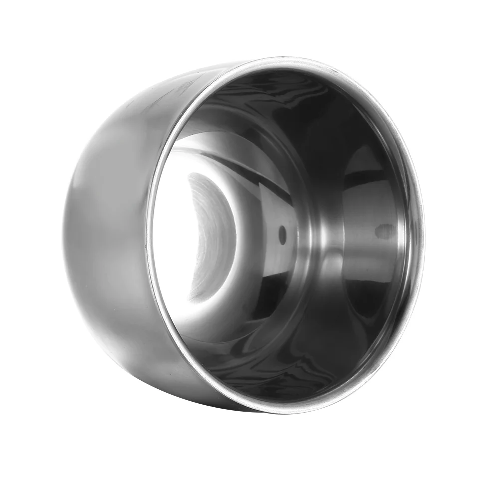 7 5 см из нержавеющей стали чаша для бритья Парикмахерская борода бритва чашка