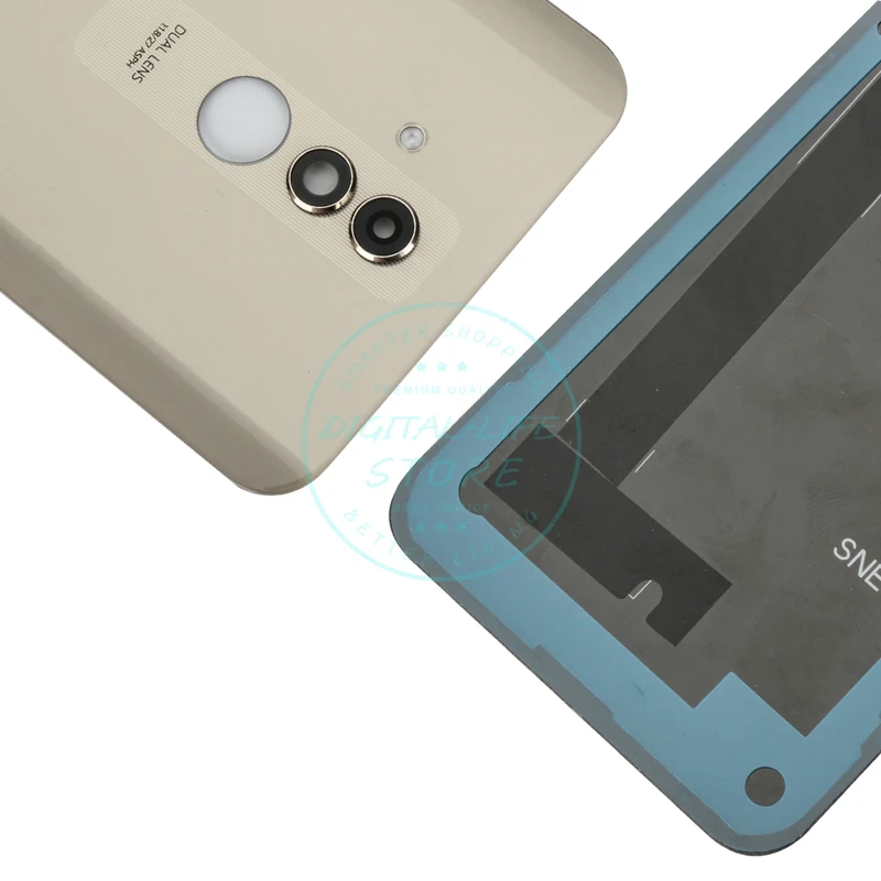 Для Huawei Mate 20 Lite оригинальная задняя крышка батарейного отсека + камера Стеклянная