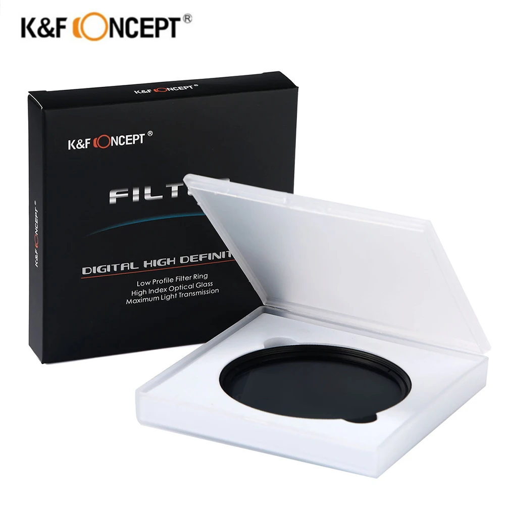 K &amp F Concept 49 мм от ND2 до ND400 djustable фейдер с переменной нейтральной плотностью ND2-400