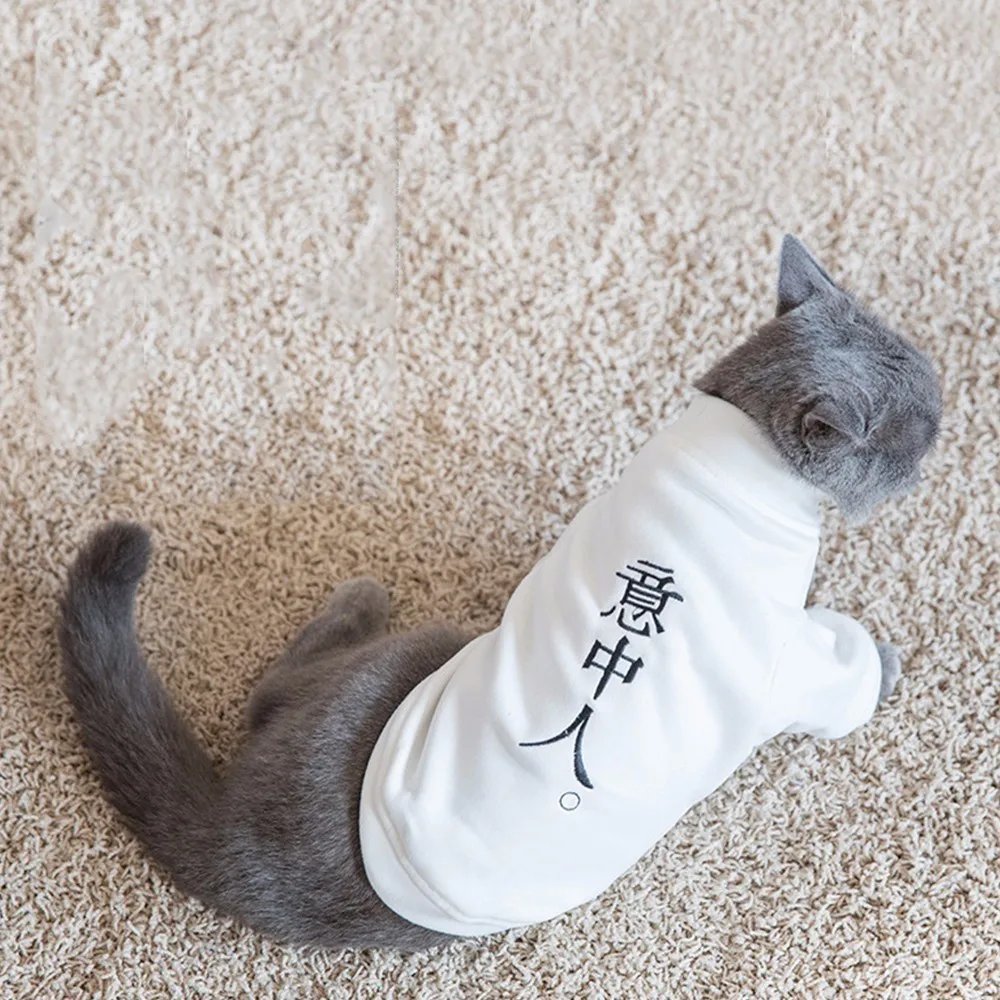 Домашние животные Любители Cat Одежда Новая модель осень и зима личность