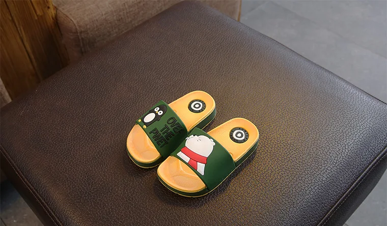Baby Kids Girls Boys Slippers Toddler Water Children Flip Flops Barefoot Child Cartoon Shoes Swimming Summer for Kids Baby
