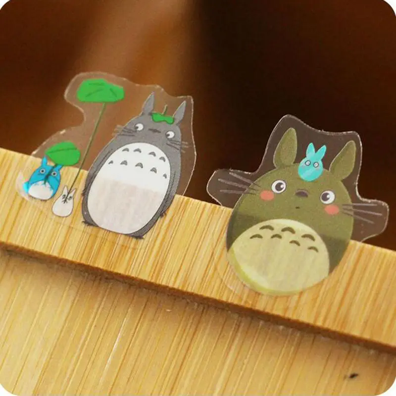 60 шт./пакет милые с изображением героя мультфильма Мой сосед Тоторо декоративный