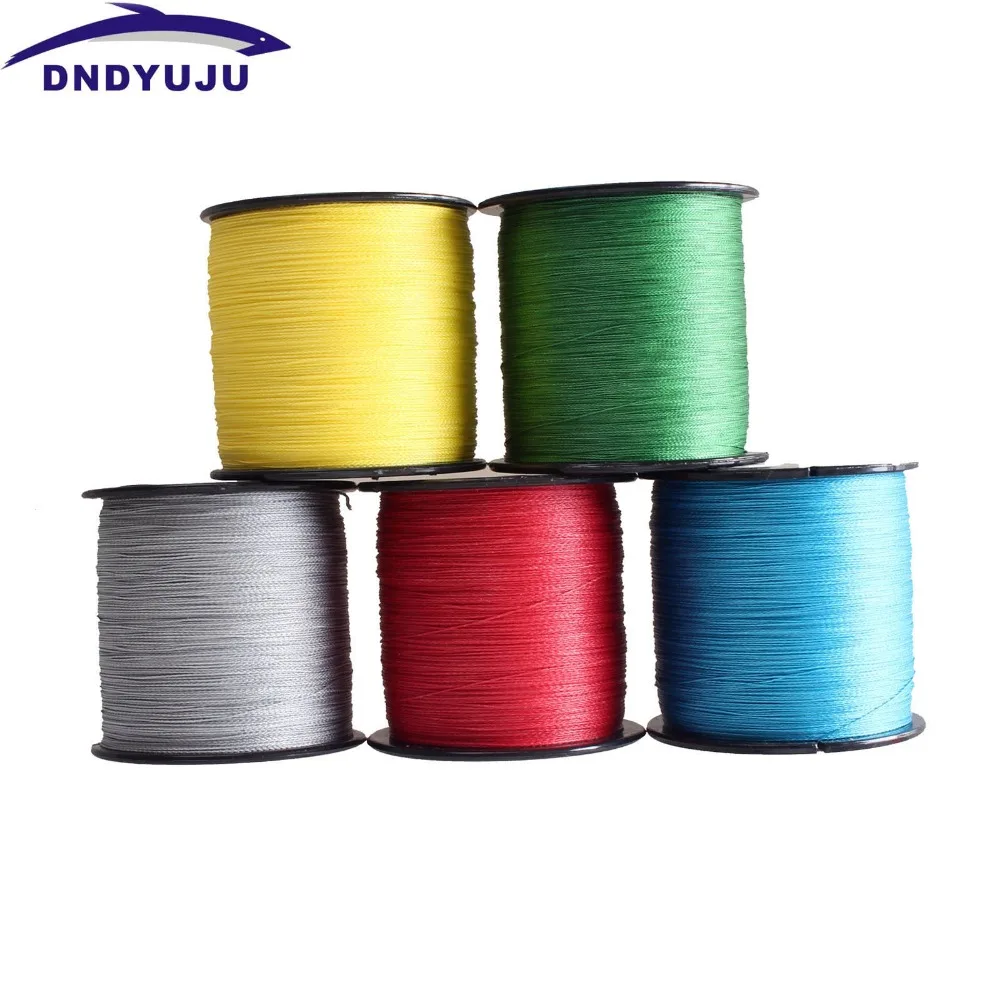

DNDYUJU 500M PE Multifilament 4 Strands Braid Line Ocean Fishing Super Strong Carp Colorful Braided Fishing Line