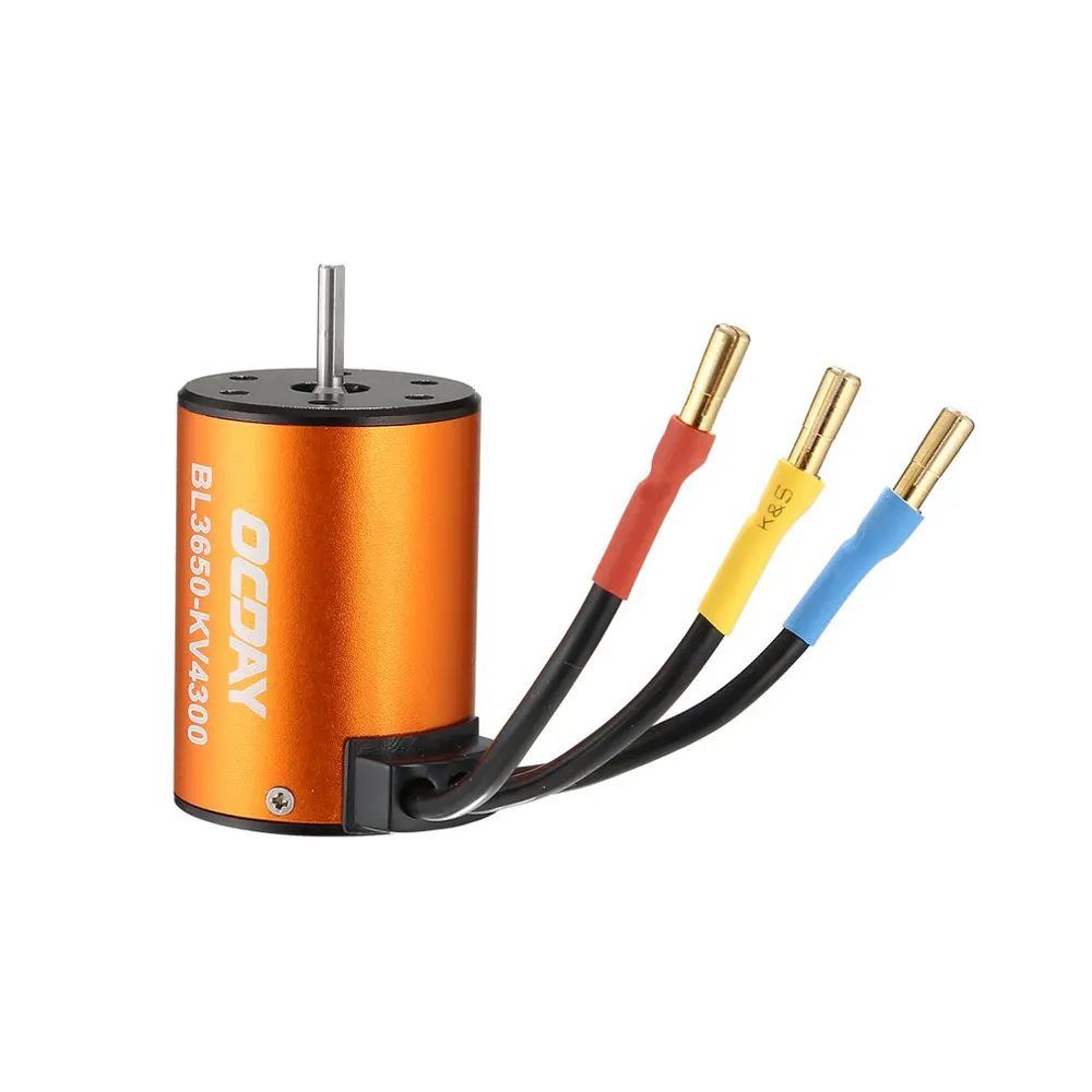 BL3650 4300KV водонепроницаемый бесщеточный двигатель для 1:10 RC автомобиль HSP 94123 HuanQi 727
