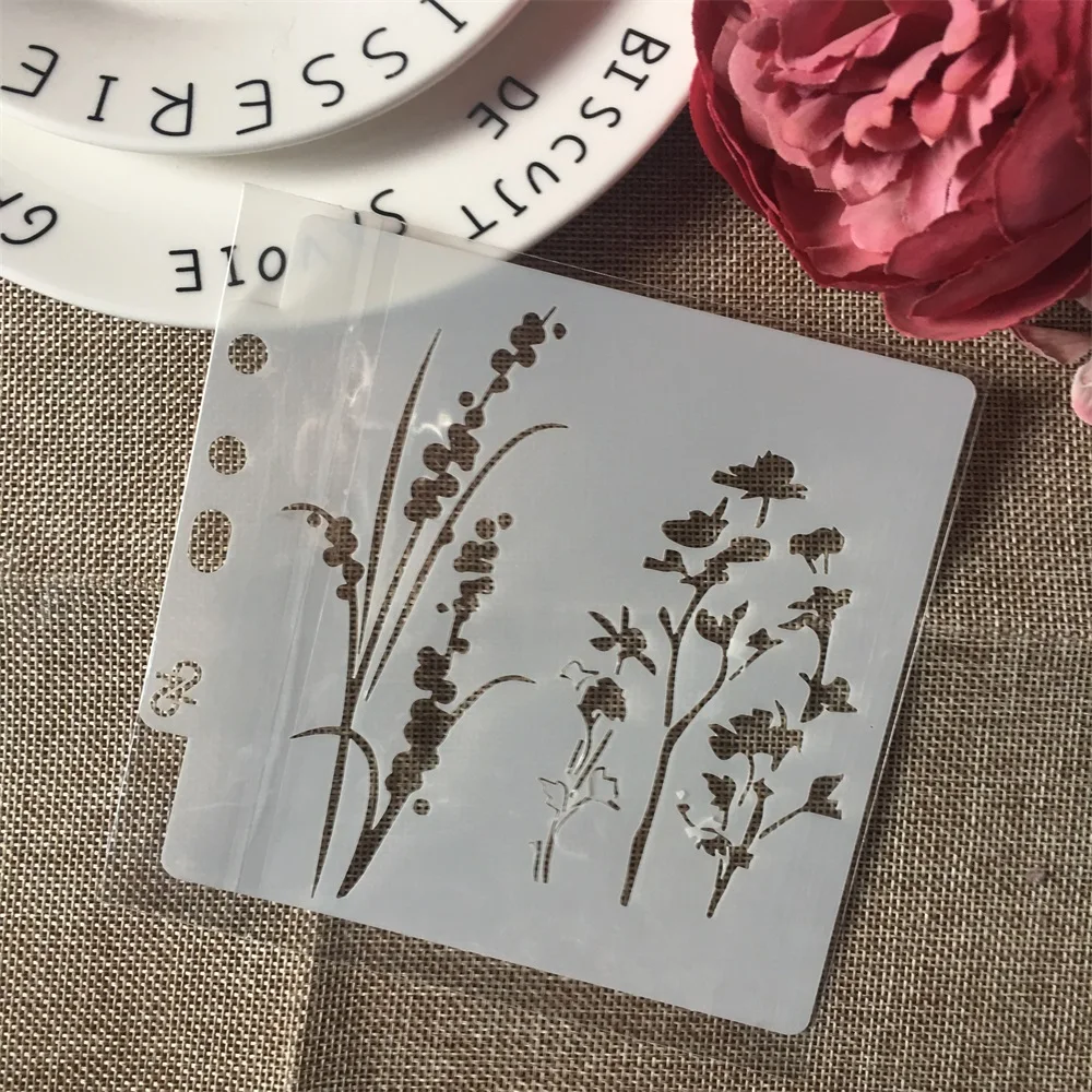 

1Pcs 13cm 5.1" Tree Leaf DIY Layering Stencils Wall Painting Scrapbook Coloring Embossing Album Decorative Paper Card Template