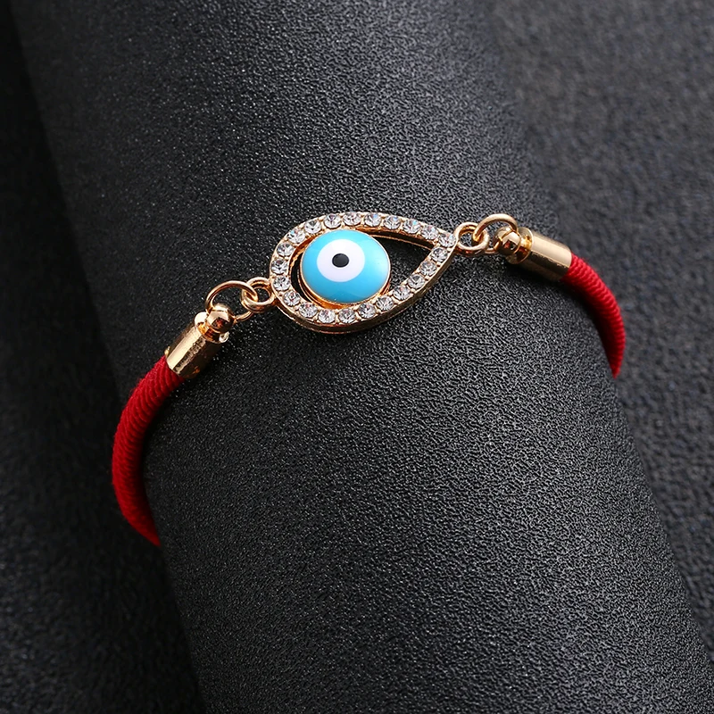 Классический Модный летний браслет Турецкий Дизайн золотистый сглаза женский