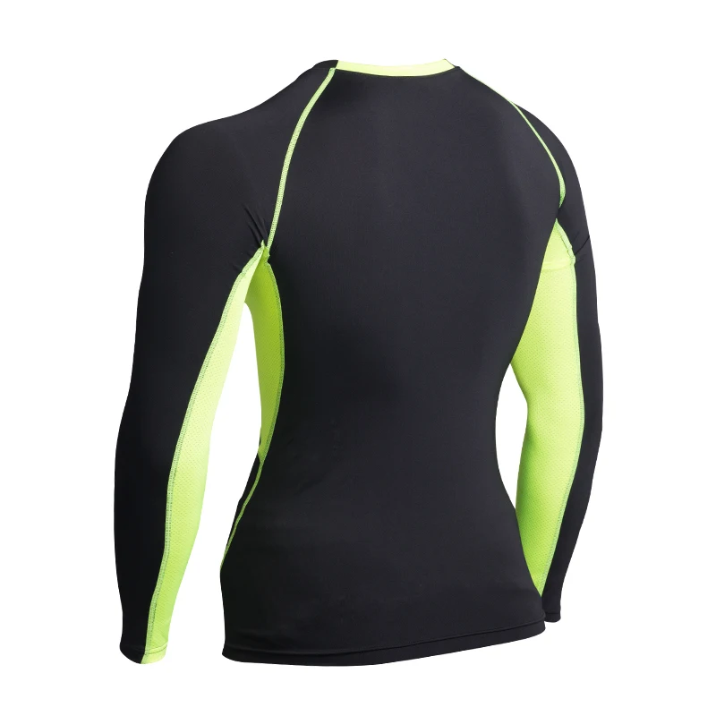 Рубашка мужская компрессионная с флисовой подкладкой и длинным рукавом