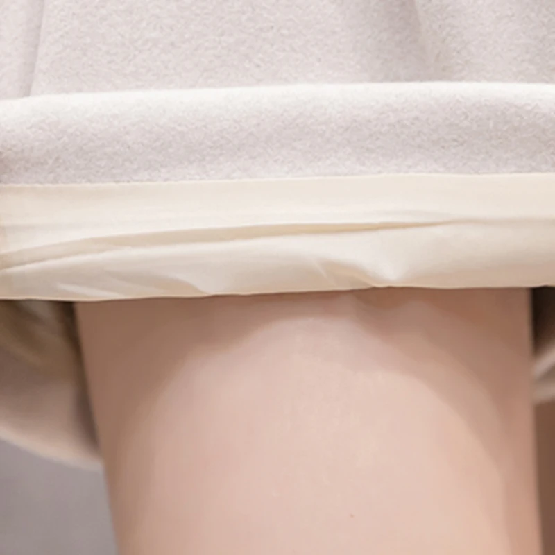 Шорты с высокой талией женские черные бежевые короткие Feminino осень зима Booty шорты
